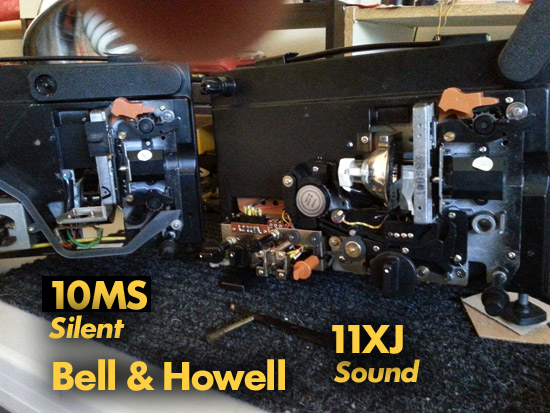 How To Fix Bell & Howell Movie Film Projector Broken Off Reel