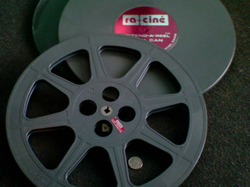 8mm Forum: 1600' Plastic Reel and Can, Ra-Cine Extend-a-Reel