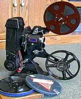 Brown Keystone 16mm Projector Model C-26 Reel to Reel Movies