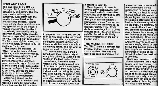 The Reel Image 16mm Projector Test Reports