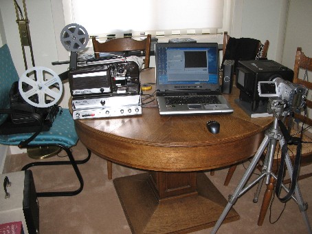 8mm Forum: Standard 8mm with audio tape player setup