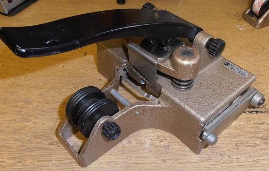 CIR Catozzo 9,5mm DE LUXE Film Splicer -WITTNER SUPER 8 FILM SHOP