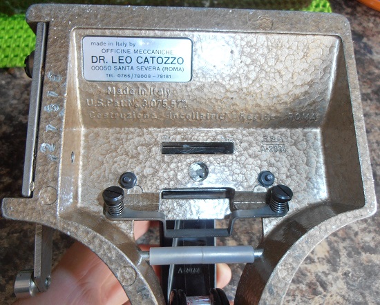 8MM FILM SPLICER - LEO CATOZZO - CIR - made in Italy