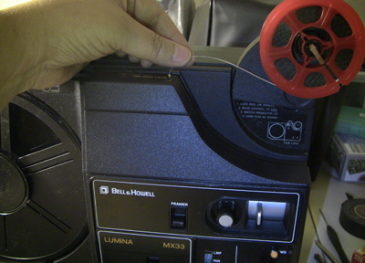 Vintage Projector And Sears Reel To Reel Tape Player And Recorder