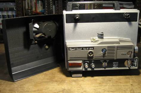 Anscovision GAF Model 688 Vintage Dual 8mm Movie Projector Works