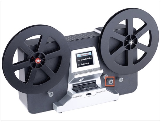 Digitization of Super8 films using the Reflecta Super8-Filmscanner