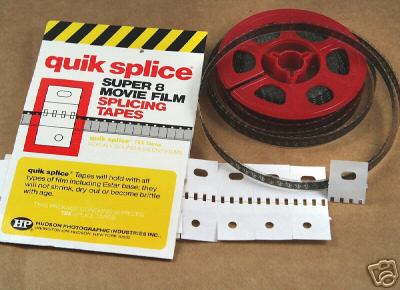 8mm Forum: SPLICING SUPER 8