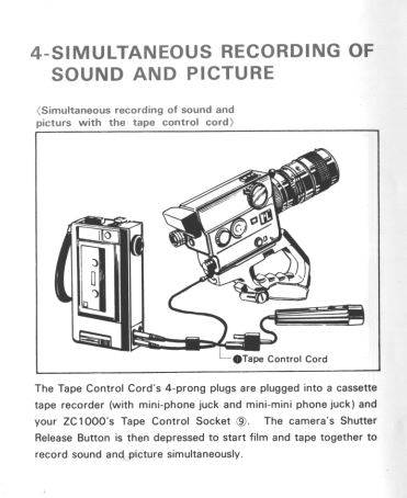 8mm Forum: Audio with Fujica