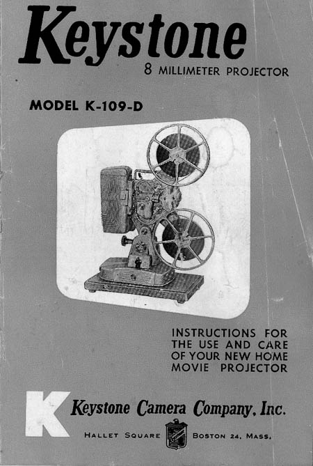 Keystone 8mm Movie Theater Film Projector Metal Model