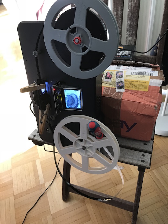 Pt 1 Wolverine Reel2digital Movie Film Scanner Large Reels Adapter