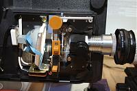 cloes up of light assembly and lens installation