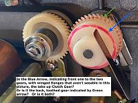 Roger's 1200 D current clutch gear photo