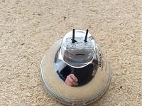 Here’s one of the dead lamps, the base of one pin looks burnt.